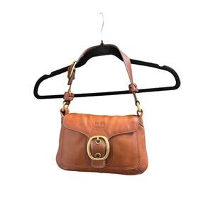 Coach brown cognac shoulder bag vintage